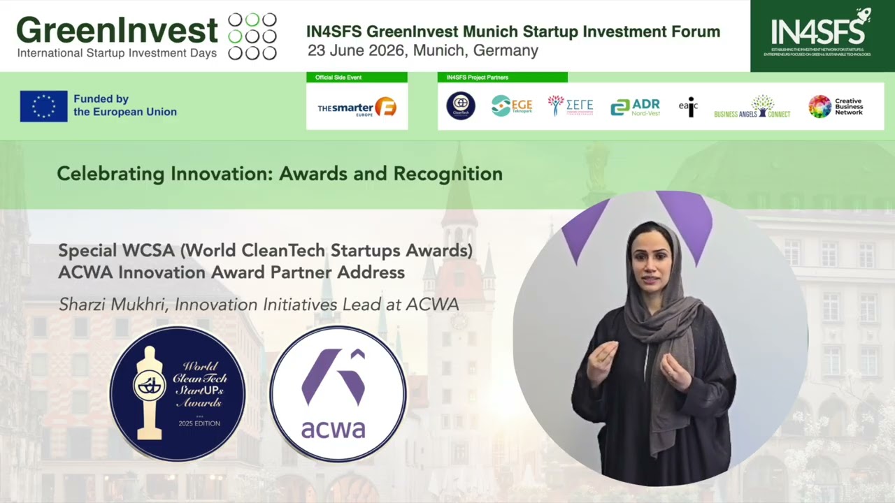 #TogetherWeAreStronger: Sharzi Mukhri of ACWA on Driving CleanTech, Clean Hydrogen & Clean Water Innovation Through Trusted Partnerships