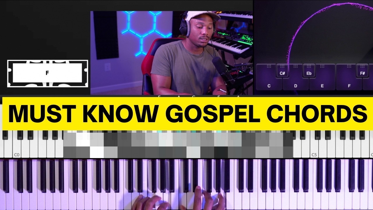 4-3-6-2 Passing Chord Progression in Gospel Music