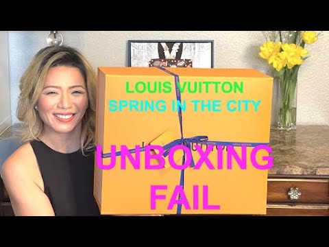 Unboxing Fail - Louis Vuitton - Spring in the City - Neverfull MM Khaki  Beige 