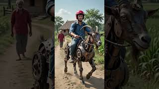 🤯 Desi Innovative Jugaad 😱 | Amazing Mechanical Goat | AI Innovation #Shorts