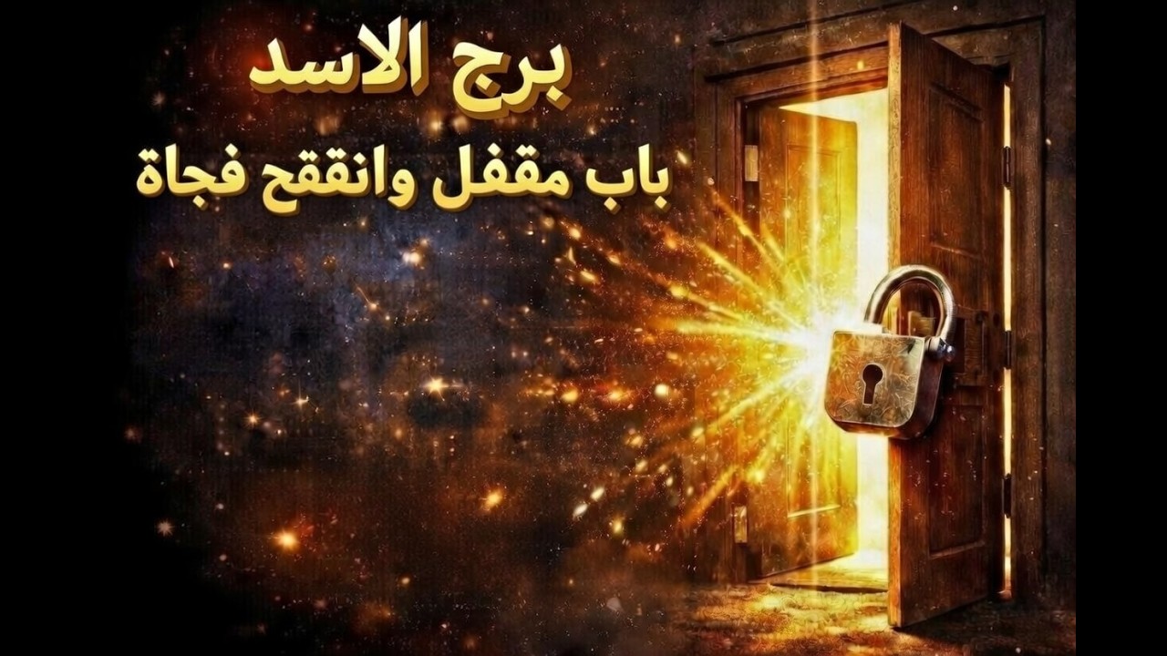 ♌ برج الأسد | باب كان مقفول… واتفتح فجأة 🔓✨