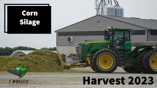 2023 Corn Silage at a Wisconsin Dairy Farm