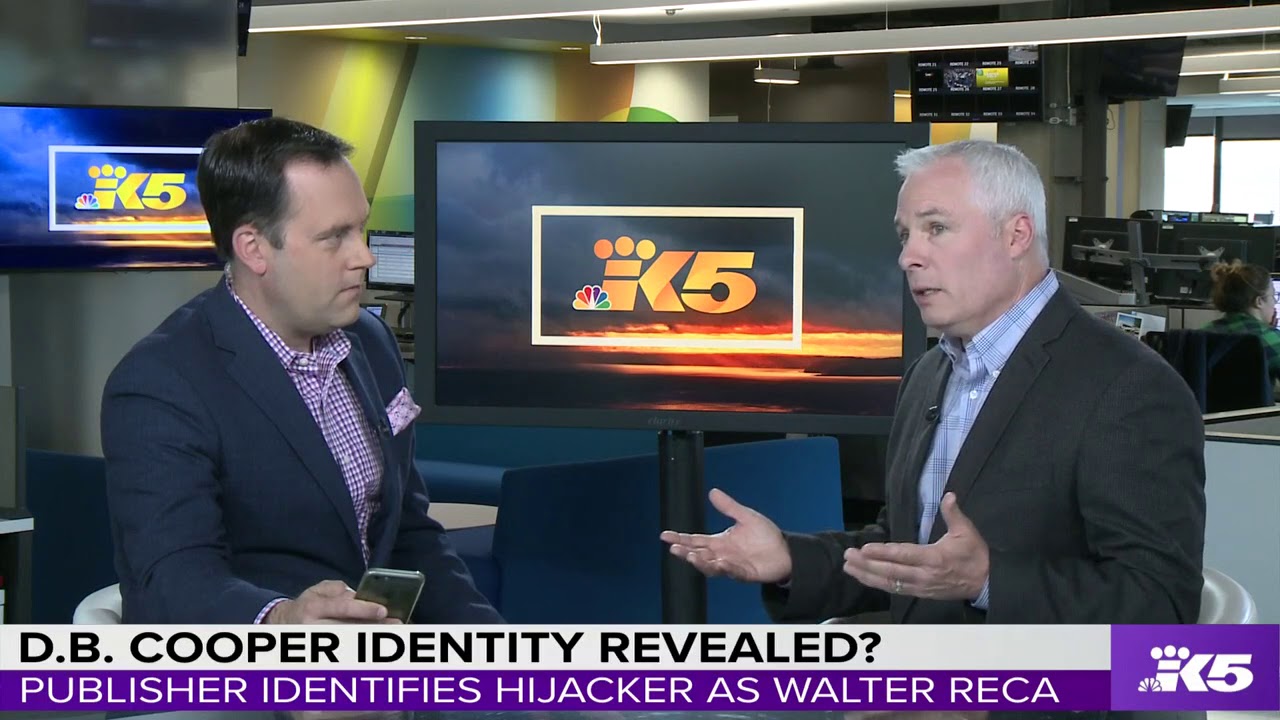 KING 5's Chris Ingalls reacts to claim that Michigan man was D.B. Cooper
