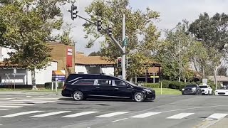 Procession held for fallen La Mesa police officer | NBC 7 San Diego