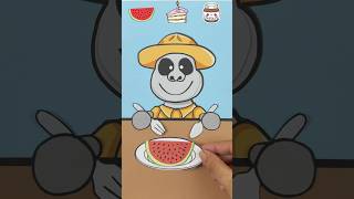 Zoonomaly zookeeper eating paper craft diy idea #viral #art #zookeeper #zoonomaly