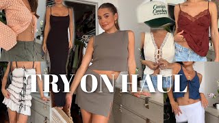 TRY ON CLOTHING HAUL