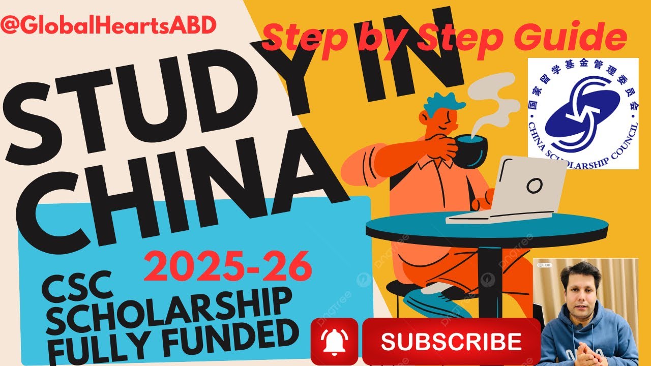 How to Apply for Chinese Government Scholarship (CSC) | Get Free Education in China StepbyStep Guide