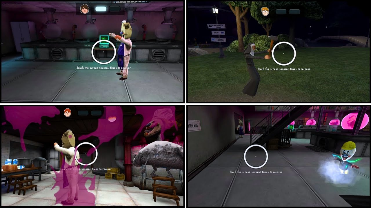 Ice Scream 8 Struggling Jumpscares In 3rd Person View !