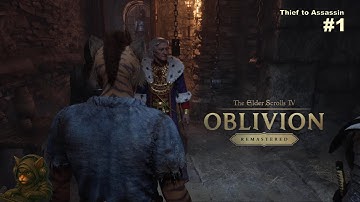 The Elder Scrolls IV: Oblivion Remaster | Khajiit Thief to Assassin | No Commentary | Part 1