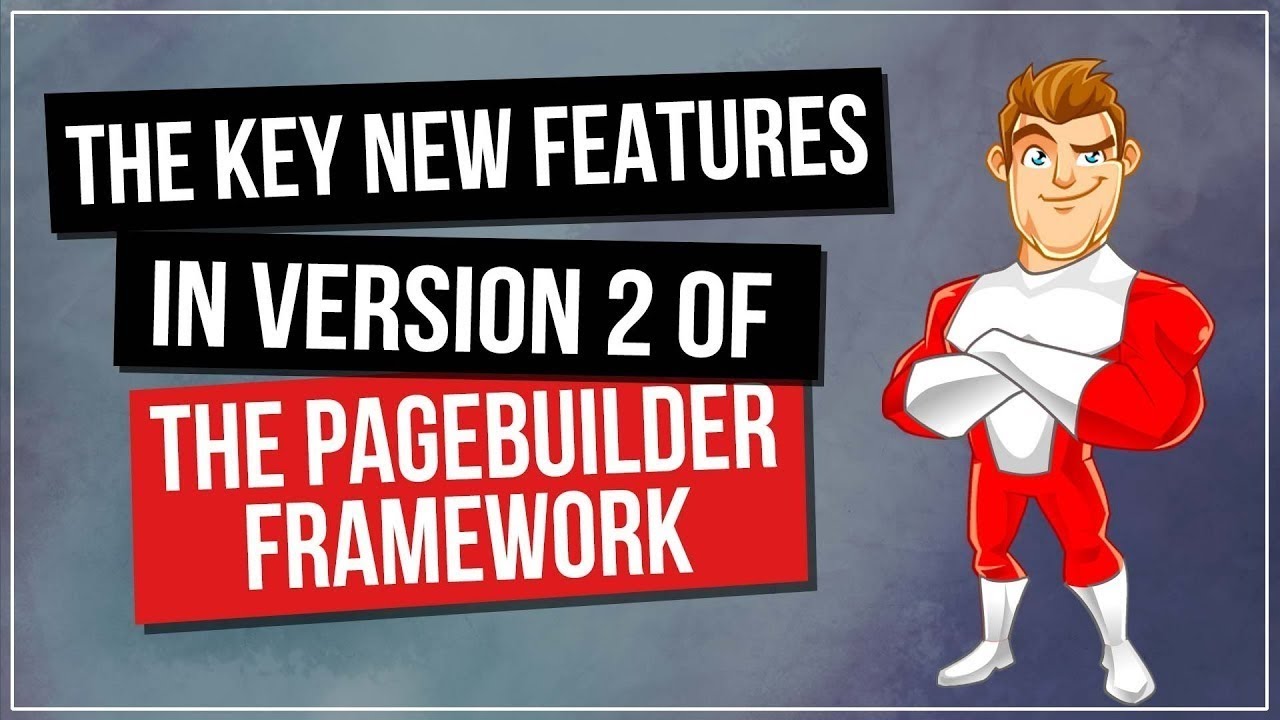 Page Builder Framework Theme v2 - What's New? - YouTube