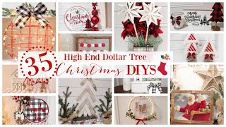 35 HIGH END DOLLAR TREE CHRISTMAS DIYS!