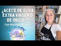 ¿Aceite de oliva extra virgen o de orujo para hacer jabón? - Marcela Burgos