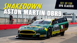 WATCH: Setting up an Aston Martin DBR9 for Spa Classic