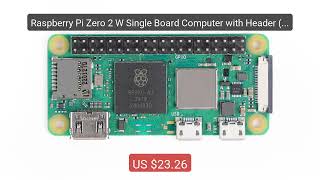 Raspberry Pi Zero 2 W Single Board Computer with Header (with ... — Best Buy 2026 | Great Quality!
