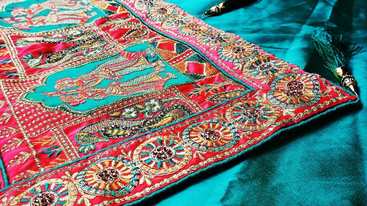 Saree stone work || designer saree || 