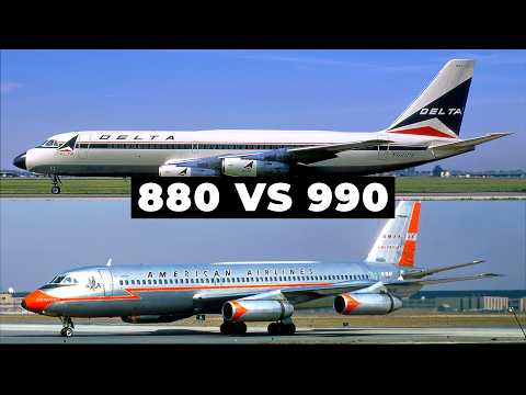 Convair 880 vs 990: Why Did Convair Build Two Similar Jets?