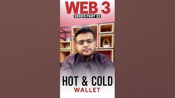 What is Hot & Cold Wallet ? | Web3 Series – Part 22 | #replatech #nft #blockchain #web3 #crypto