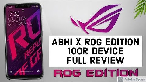ABHIX ROG EDITION ROM | 10or | FULL REVIEW
