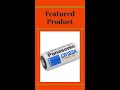 Panasonic Lithium Photo 3V CR123A Battery CR-123A/1BE