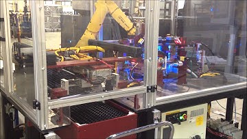 Automated Part Inspection & Robotic Tray Loading System