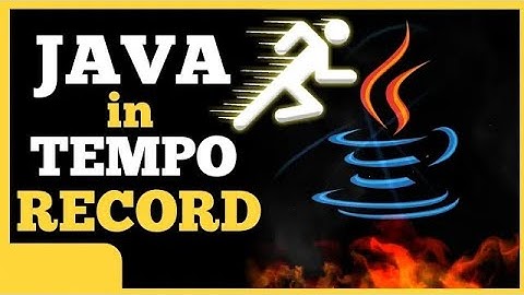 Java TUTORIAL ITA - Imparalo SUBITO in questo corso RAPIDO per principianti in ITALIANO ! [2019]