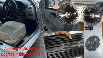 Finally Upgraded Music System of my Swift Dzire | Installed JBL Component | Best Component