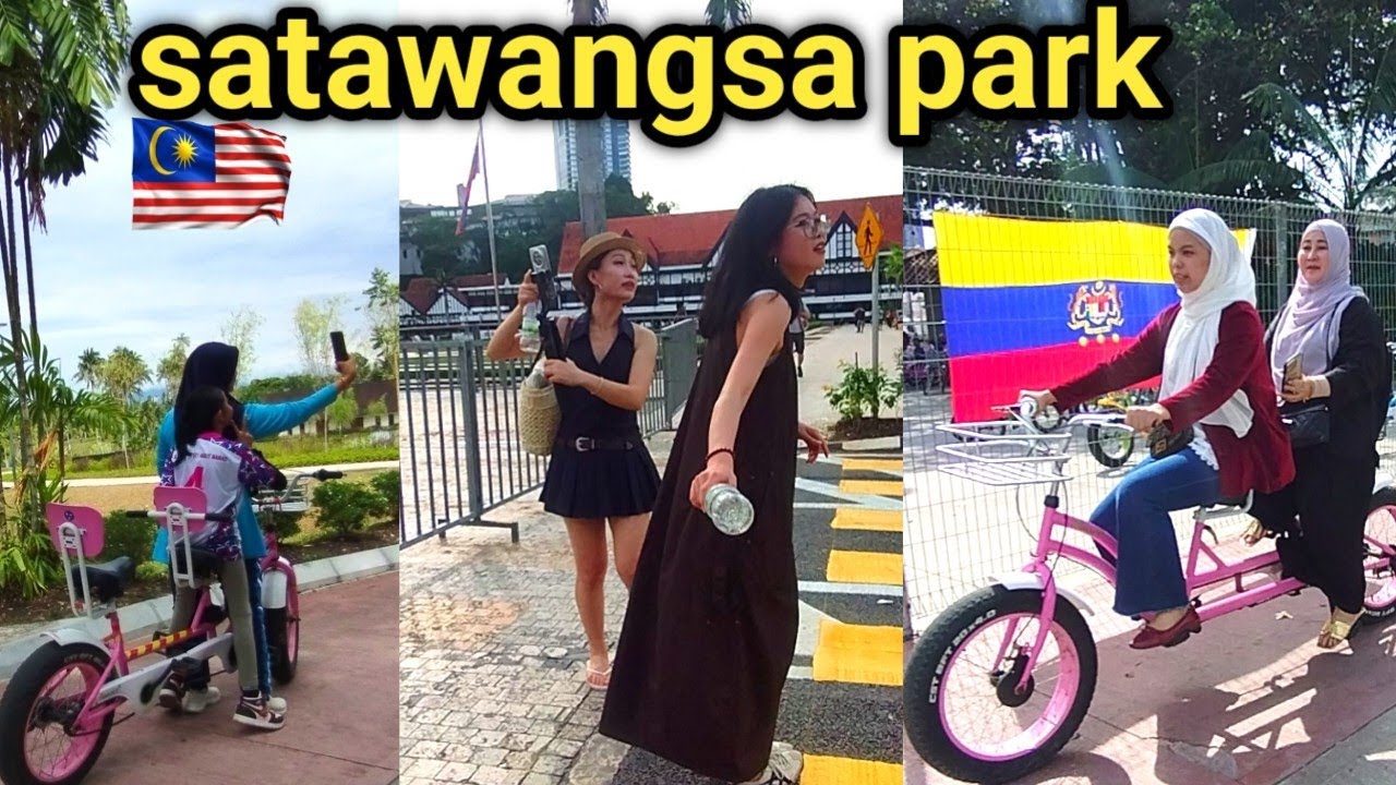 Kuala Lumpur Best Nature Park? 🌳 Satawangsa Park Toure🇲🇾 [4kHDR] video