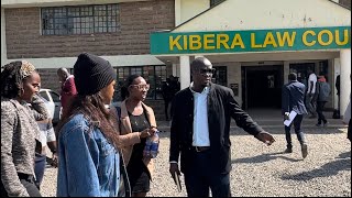 AZZIAD NAISENYA ARRIVES AT KIBERA LAW COURTS | BRIAN CHIRA TO TAKE PLEA