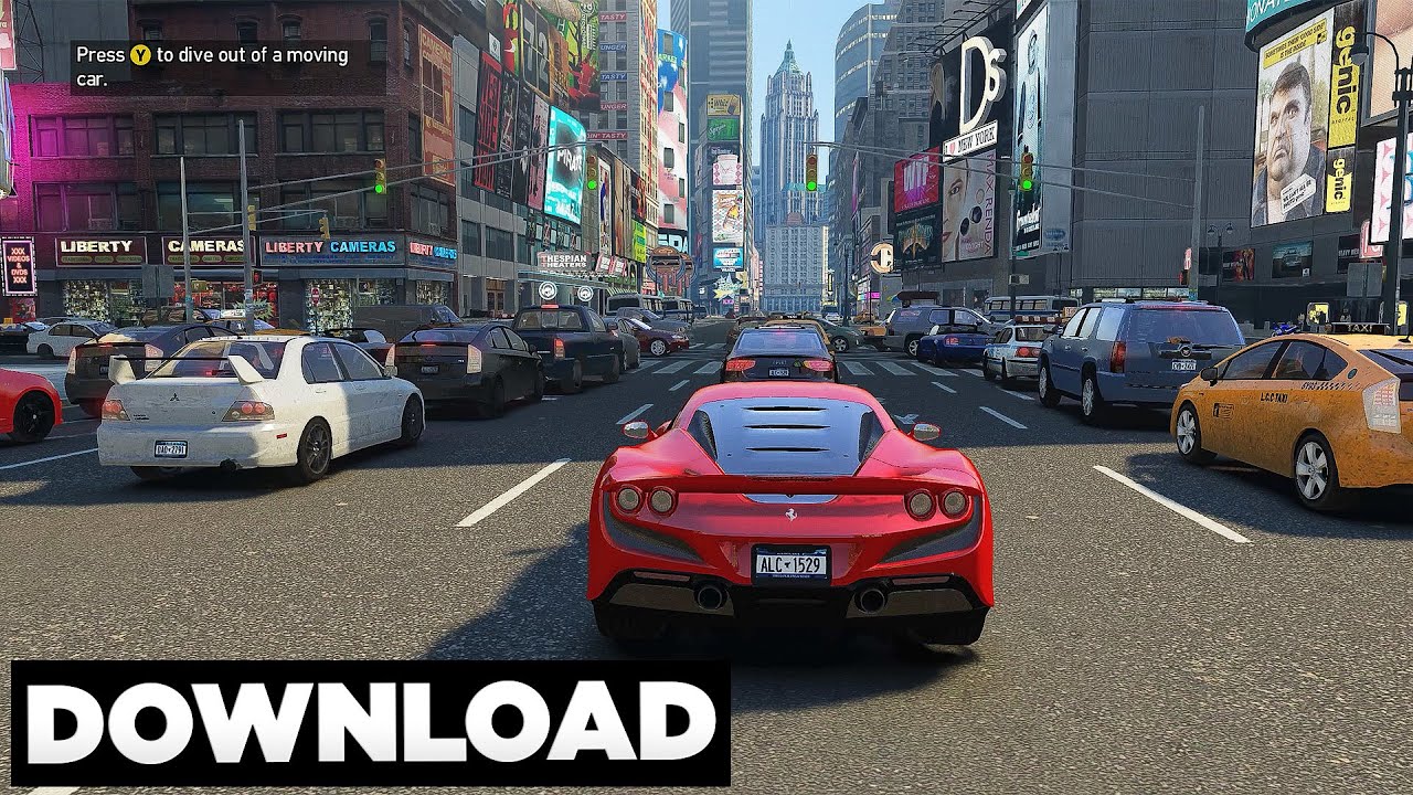 GTA 4 looks absolutely stunning at 4K