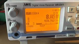 AOR AR-DV1 Test  - Shortwave/Kurzwelle - Pactor
