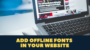 How to Add Google Font to HTML Website | Fonts in CSS