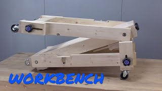 DIY !　Transforming Small Workbench ！