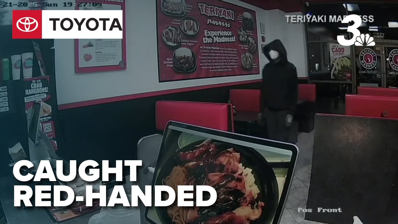 Thief caught on camera stealing cash register from North Las Vegas restaurant