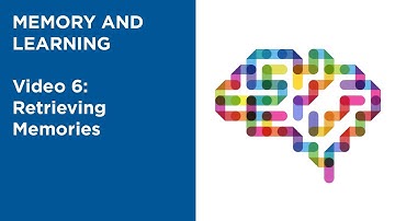 MOOC EDSCI1x | Video 6: Retrieving Memories | Memory and Learning