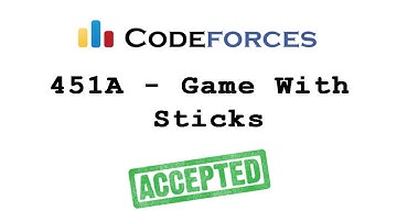 Codeforces "451A - Game With Sticks" solution( Bangla ) | Cpp language