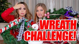 Merry Christmas! Wreath Decorating Challenge with Rosanna!