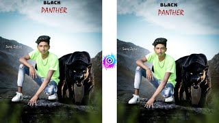 Block panther photo Editing Tautorial || PicsArt Black panther photo Editing Tautorial 2021 screenshot 2