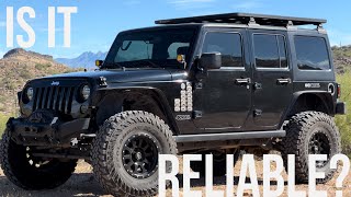 IS THE JEEP WRANGLER JKU RELIABLE?? 4 YEAR OWNERSHIP REVIEW