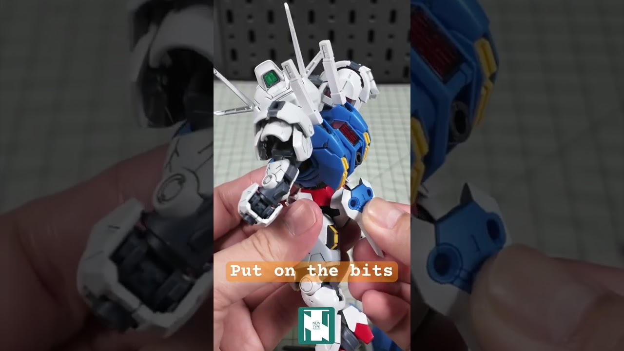 New release aerial Gundam bits on the body 