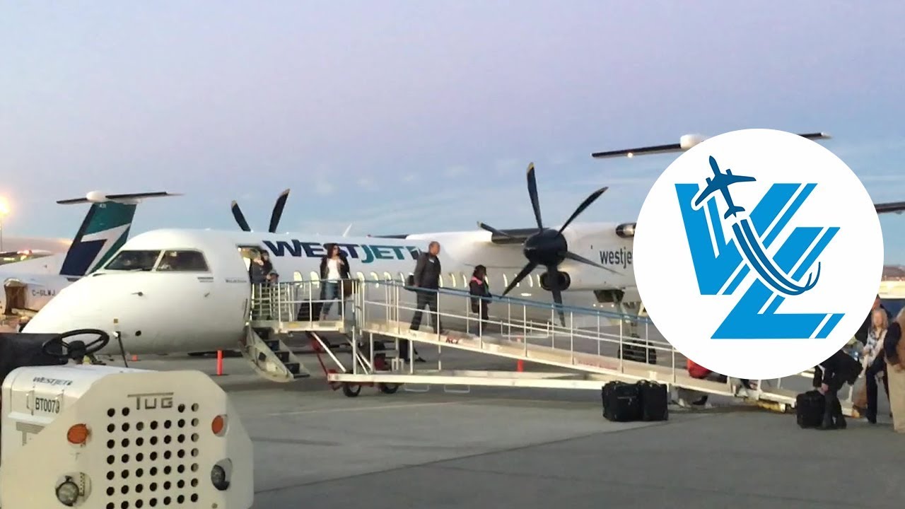 WestJet Bombardier Dash-8 Q400 Economy Class review