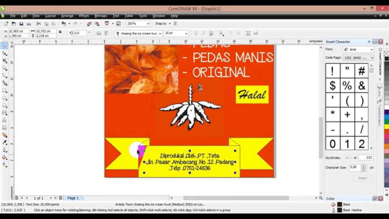 Tutorial Membuat POSTER Menggunakan Corel  Draw  YouTube