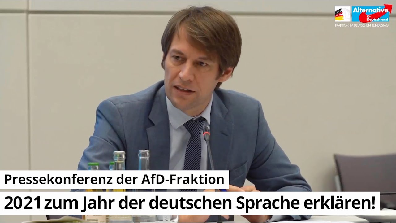 12.01.2021 "2021 zum Jahr der deutschen Sprache erklären!"