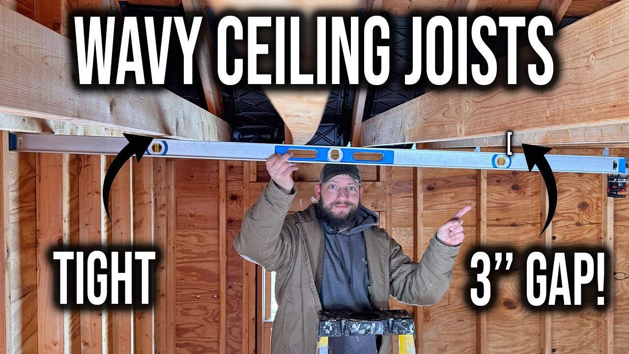 Как выпрямить провисшие потолочные балки с помощью 