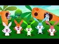 Five Little Rabbits | Nursery Rhymes