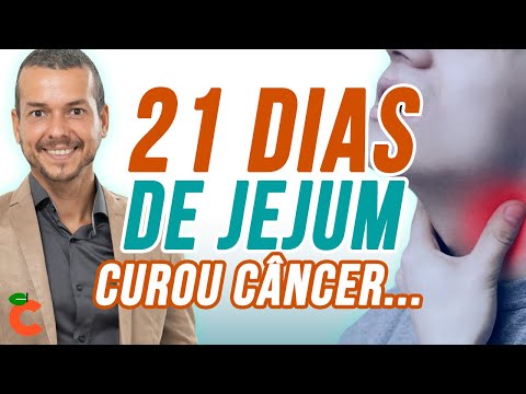 CURA DO CÂNCER COM JEJUM de 21 dias! Tratamento de linfoma com jejum intermitente de água