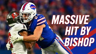 💥 Cole Bishop LAYS the BOOM on 3rd & 10! Huge Hit Forces Incompletion | Bills Mafia Fired Up