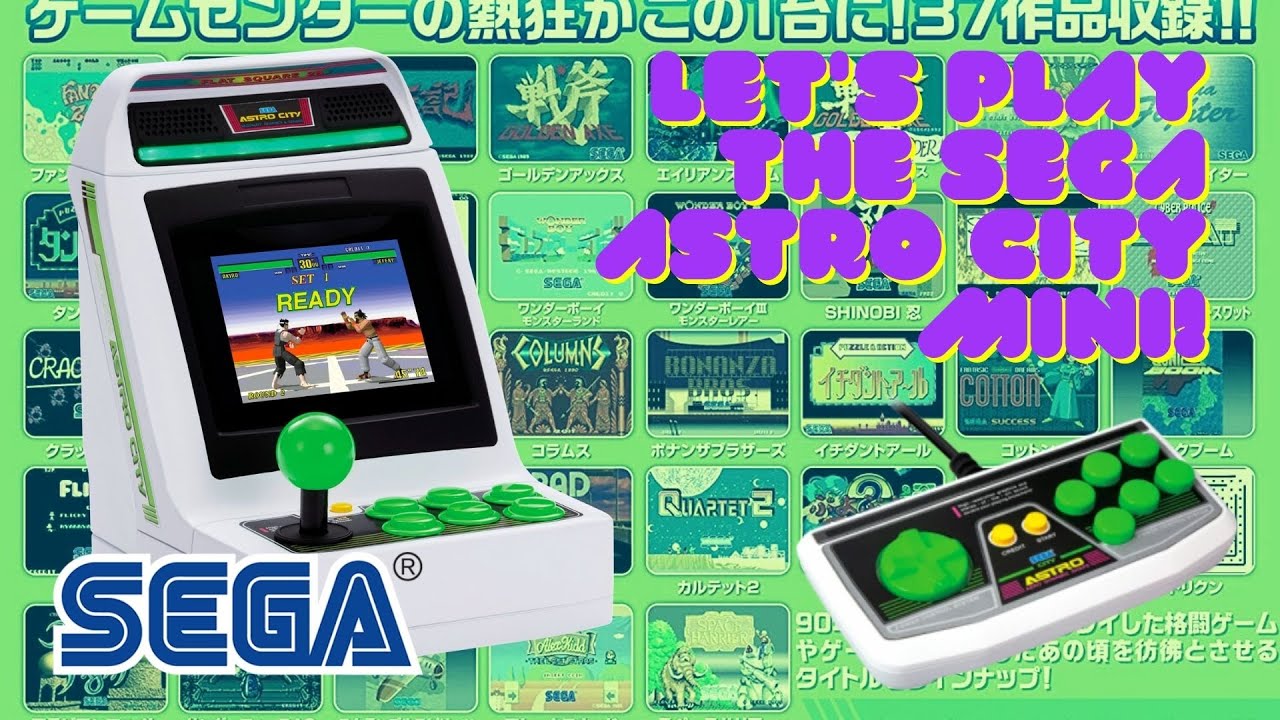 Let's Play SEGA ASTRO CITY MINI: "Includes 37 Mega Titles From SEGA Arcade Games!"