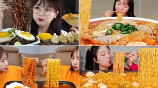 АСМР МУКБАНГ | ASMR MUKBANG | Mukbang Compilation | Подборка Мукбангов | Noodles | Лапша 🍜