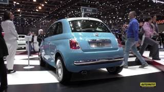 Fiat 500 Vintage '57 and 500X Alcantara by Lapo Elkann - Geneva 2015