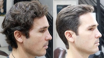 Eenvoudige stap-voor-stap - Hoe je een herenkapsel maakt met een schaar | door Farley Santiago